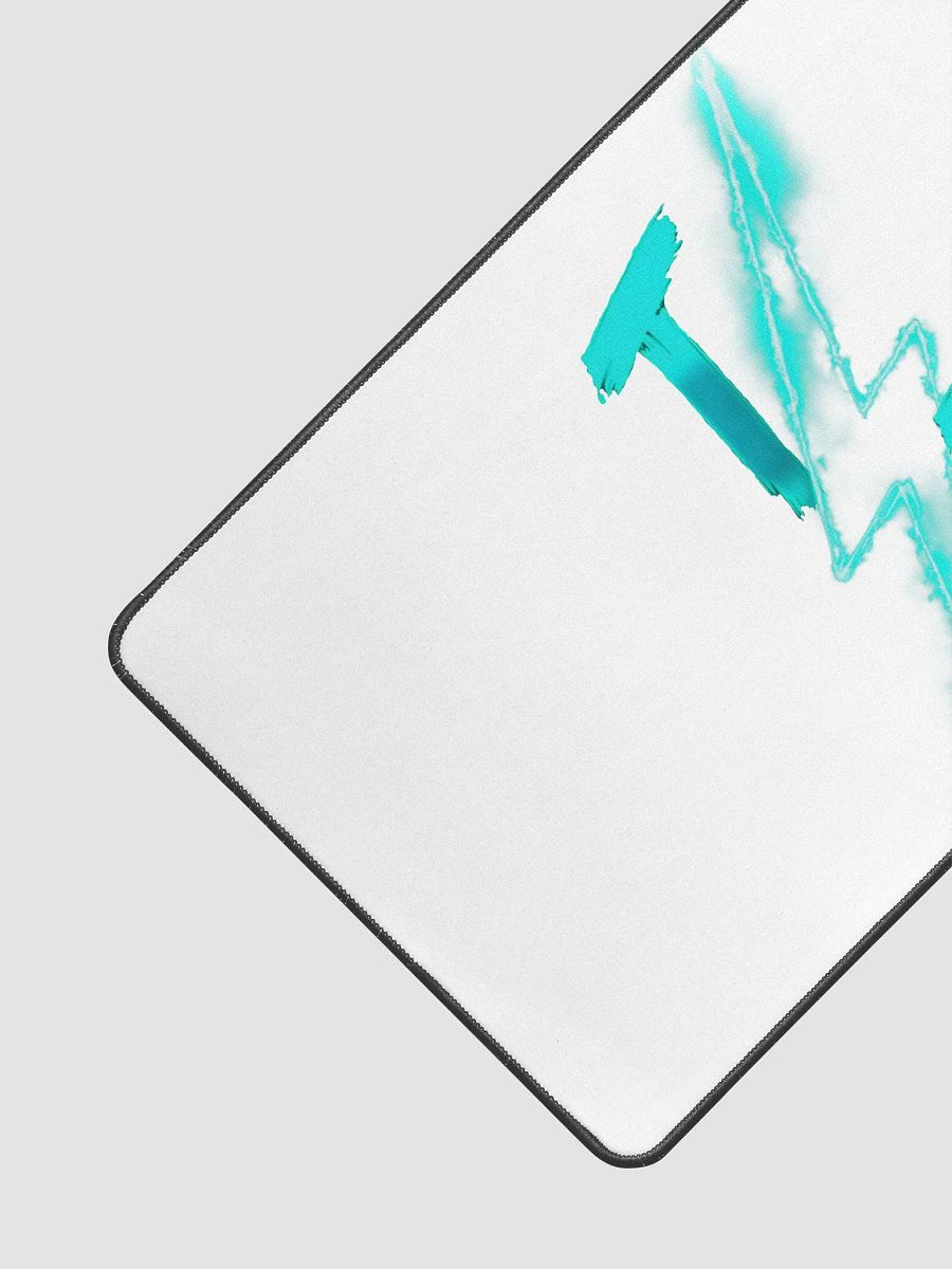 Neon Thunderbolt Desk Mat product image (3)
