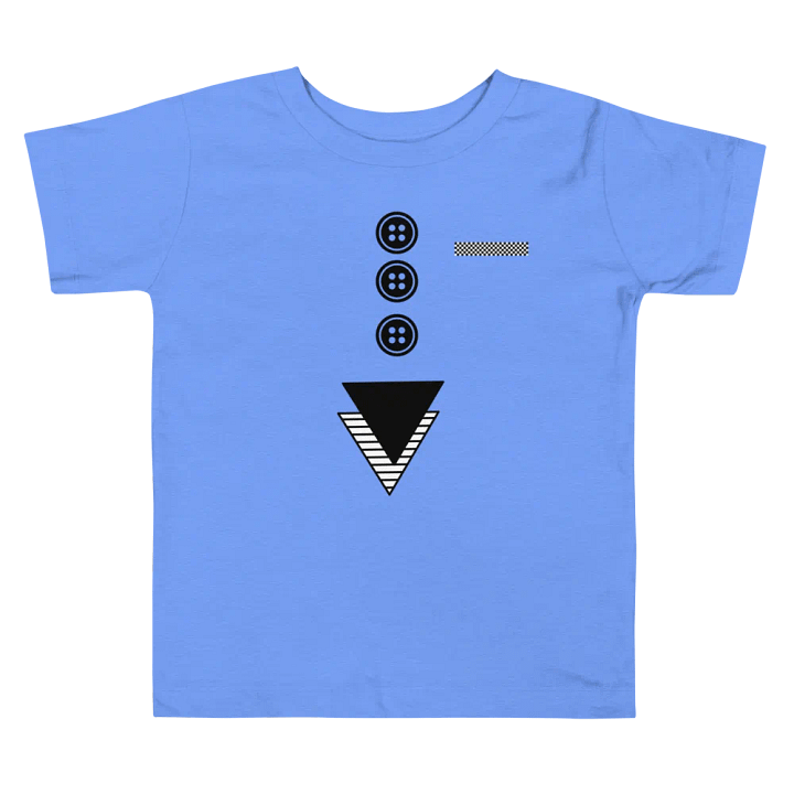 Triangles with buttons and hankie Toddler T-Shirt product image (3)