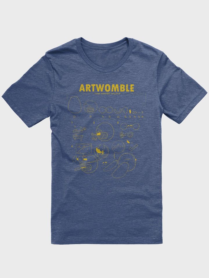 Artwomble SAR T-shirt - Yellow Design product image (1)