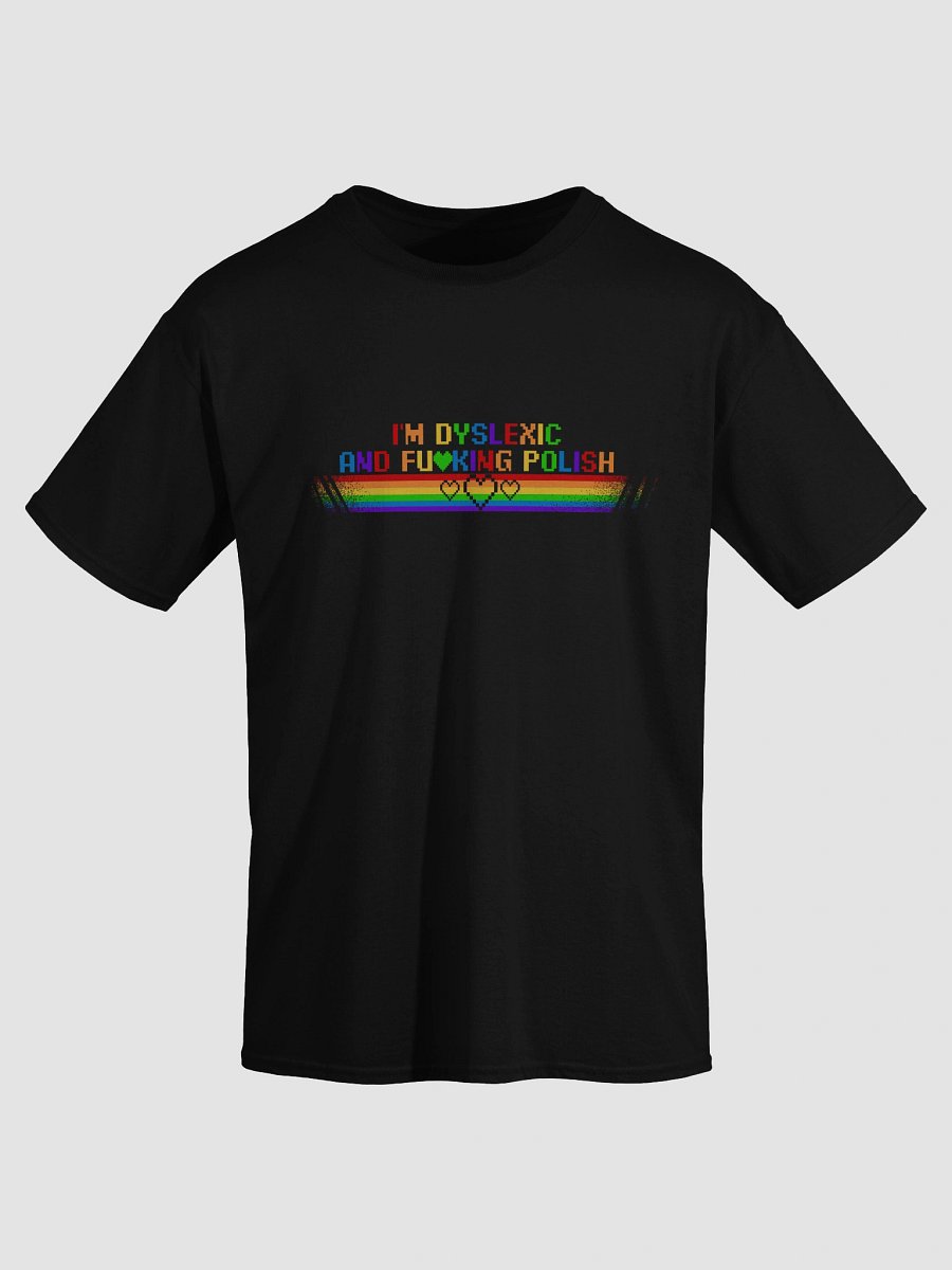 Dyslexic and Polish Pride T-shirt product image (3)