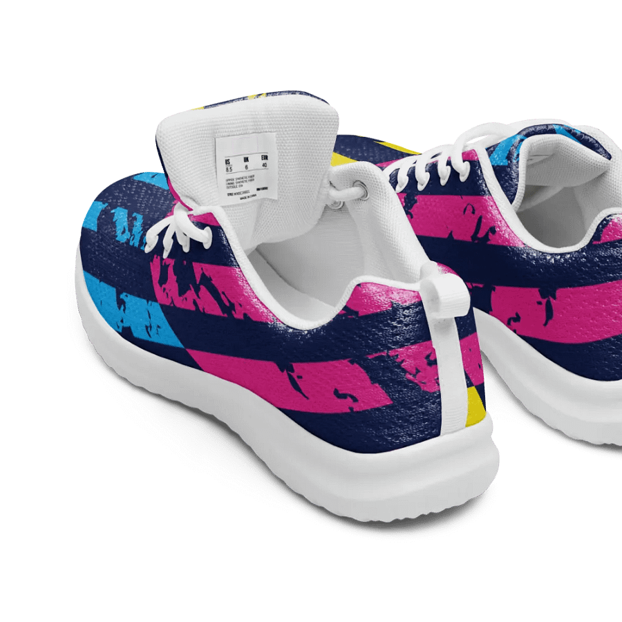 Grunge Stripes Men's Athletic Shoes product image (8)