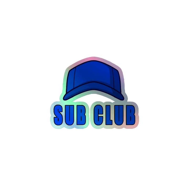 SUB CLUB Holo-Stickers product image (1)