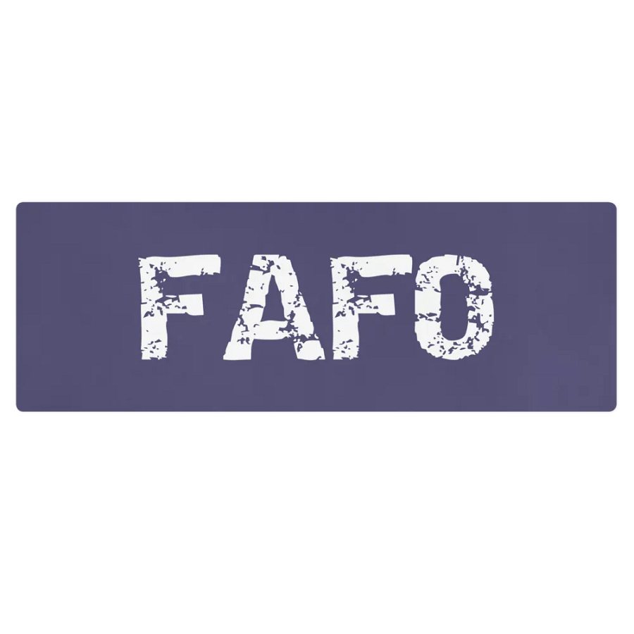 FAFO Yoga Mat product image (1)