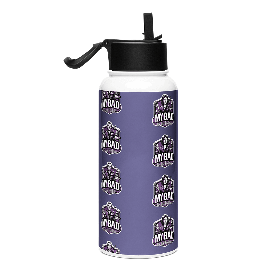 My Bad It's Just Poolitics Stainless Steel Bottle product image (4)