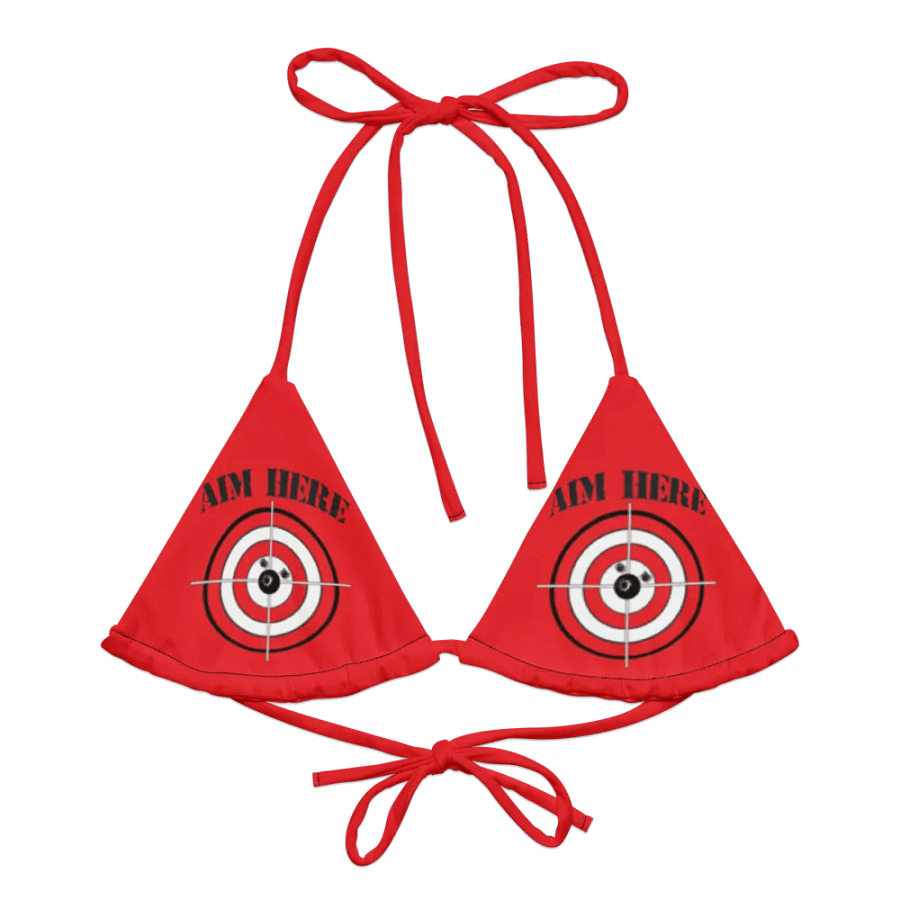 Bullseye Babe Bikini Top product image (2)