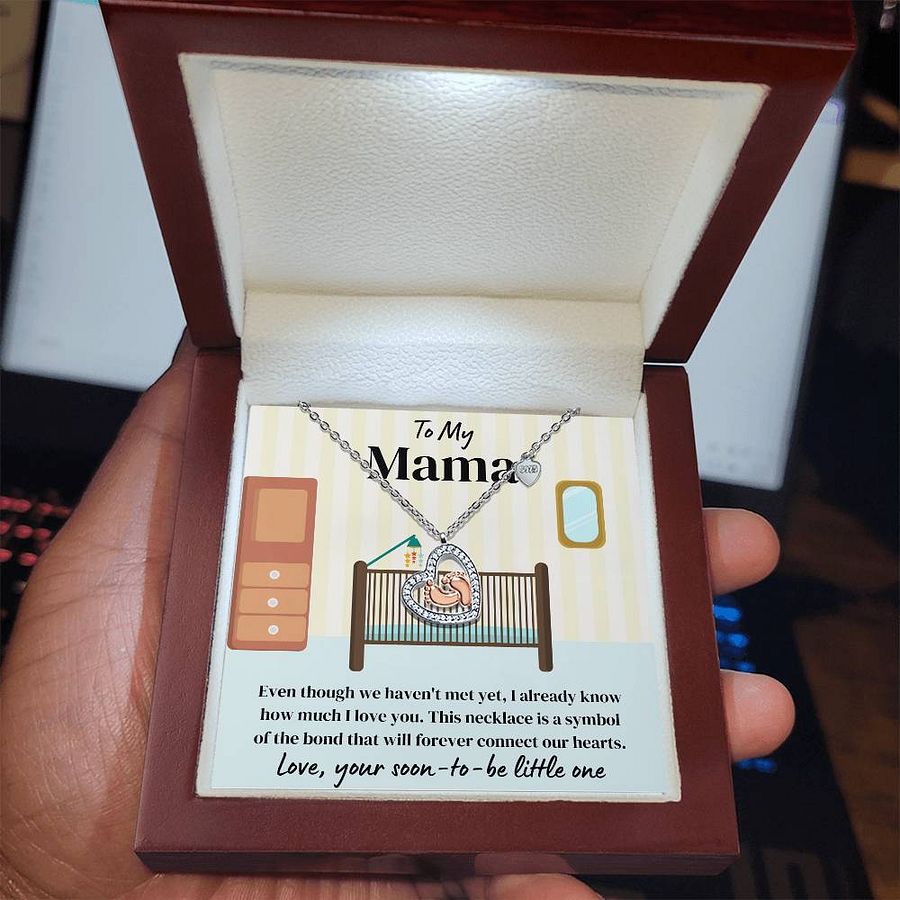 To My Mama Baby Feet Necklace - Unbreakable Bond product image (5)