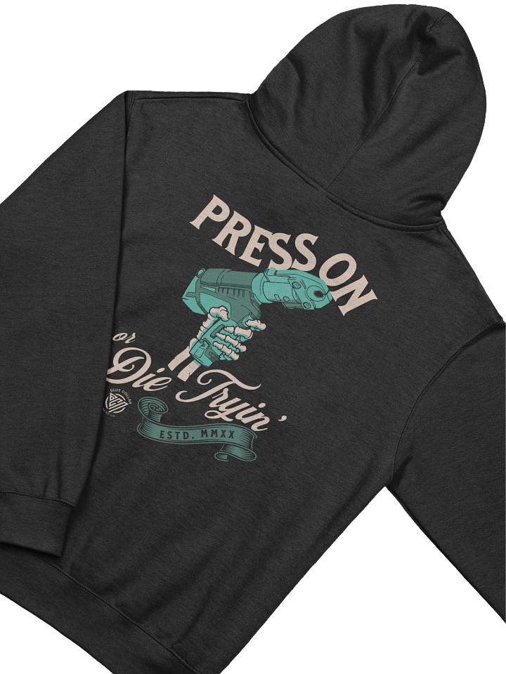 PRESS ON (DARK MODE) HOODIE product image (1)