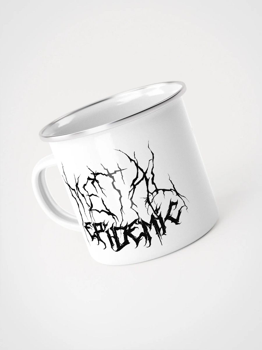 Metal Epidemic Gravel Trap Enamel Mug product image (4)