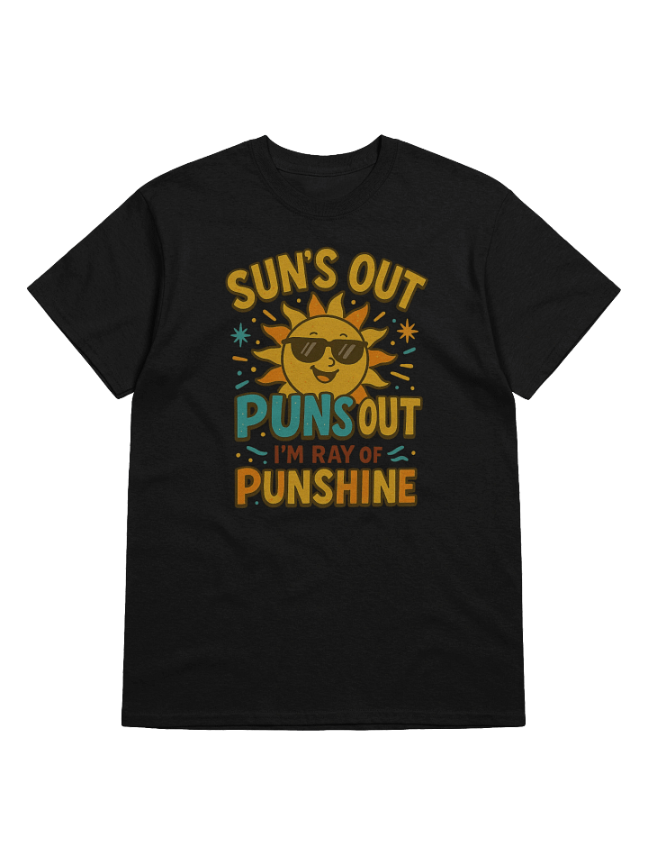 Funny Summer Pun Shirt – Sun’s Out Puns Out Retro Graphic Tee product image (7)