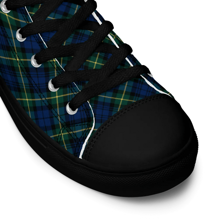 Gordon Tartan Men's High Top Shoes product image (11)