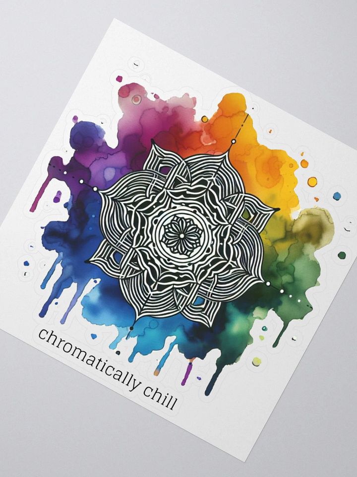 ‘Chromatically Chill’ Sticker product image (2)