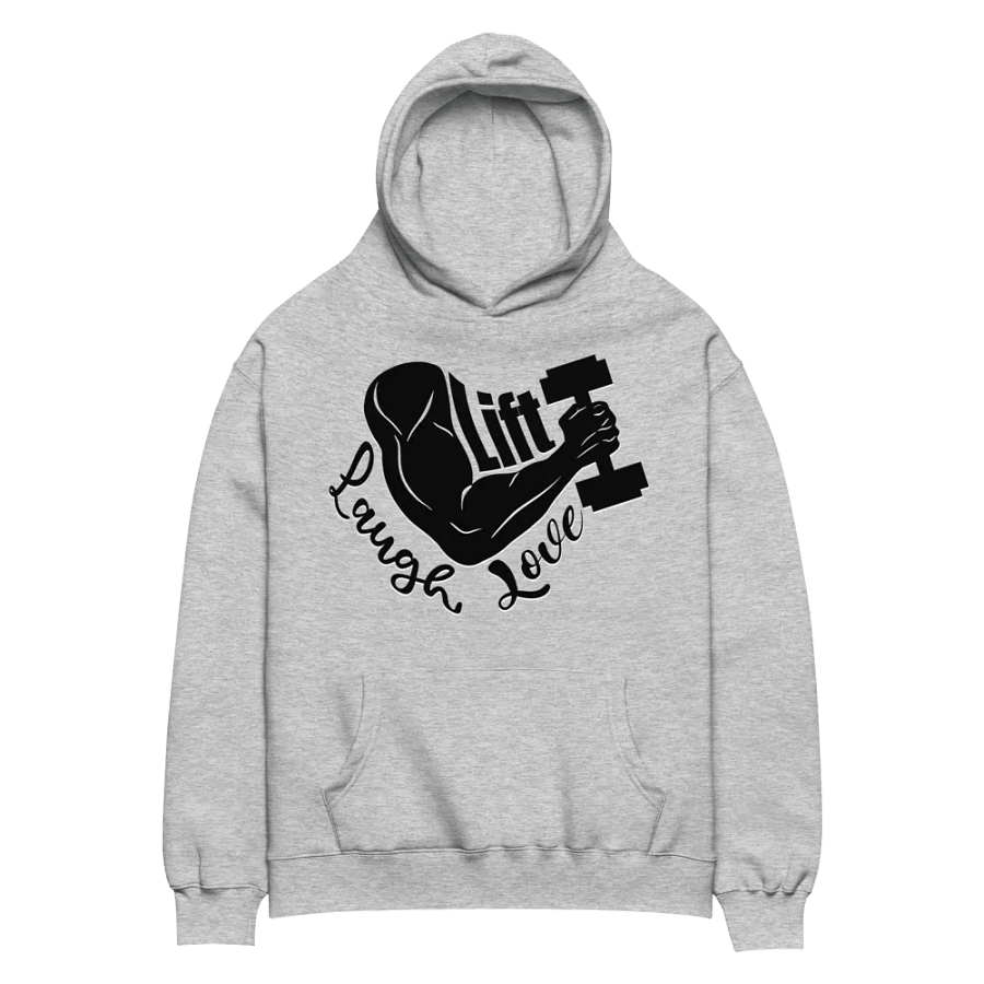 Lift Laugh Love Dark Mode Flex Pump Cover Hoodie product image (2)