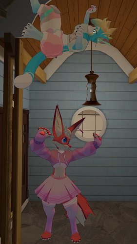 ITS RAINING MEN! 🤩 #VRChat #Furry #Femboy #Cute