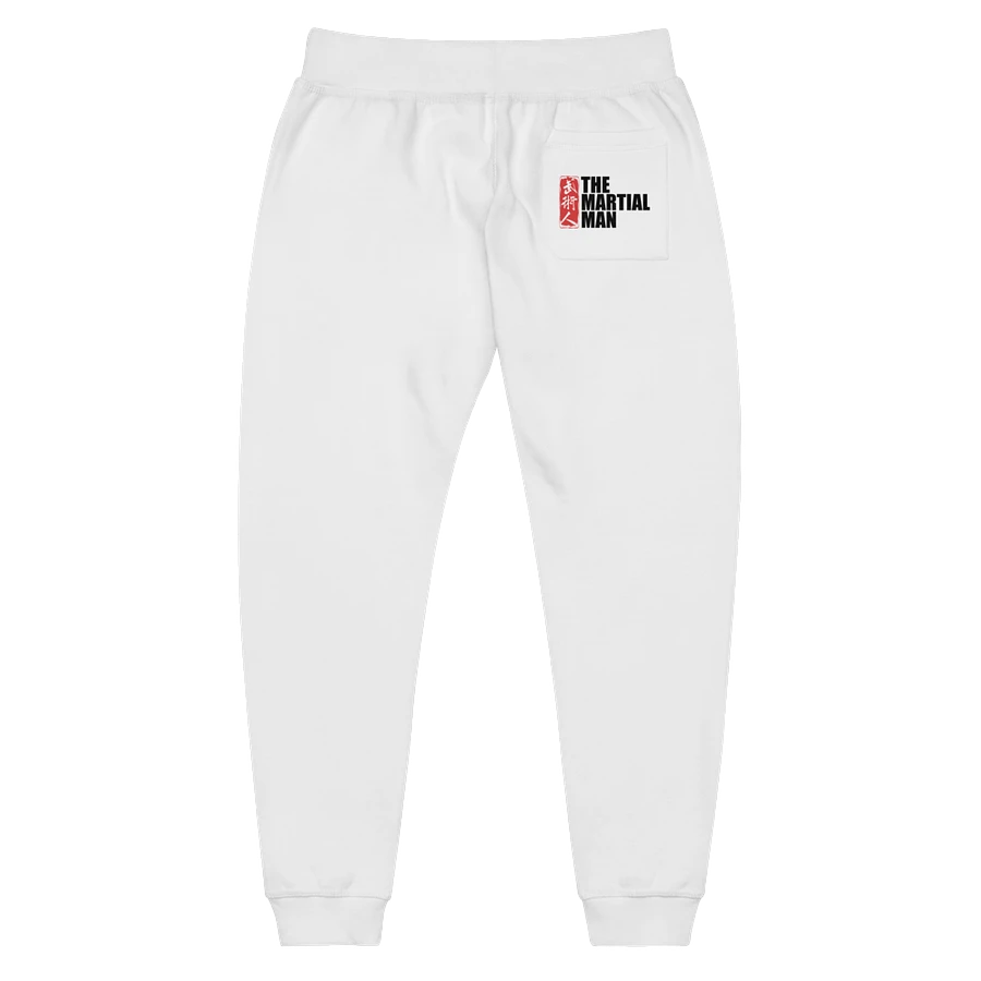 The Martial Man - White Joggers product image (2)