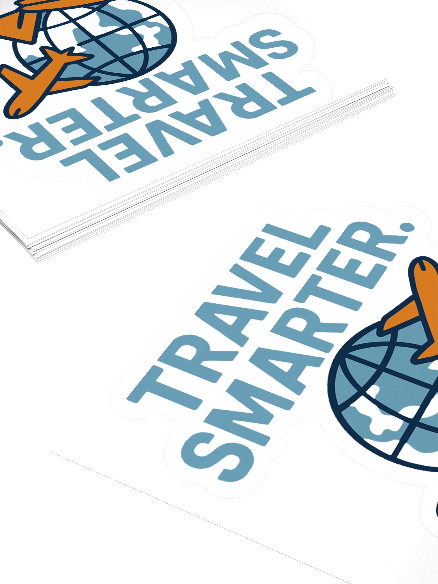 Travel Smarter. Play Harder. Sticker product image (12)