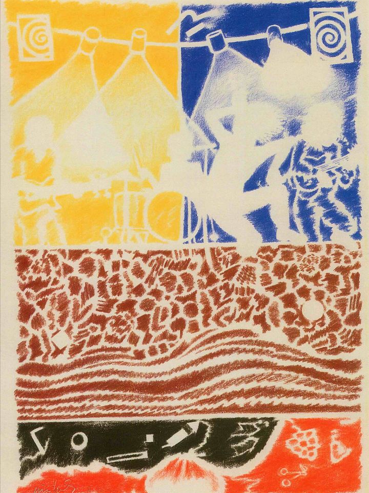The Band Played (Dharma Bums) 02.20.90 print product image (1)