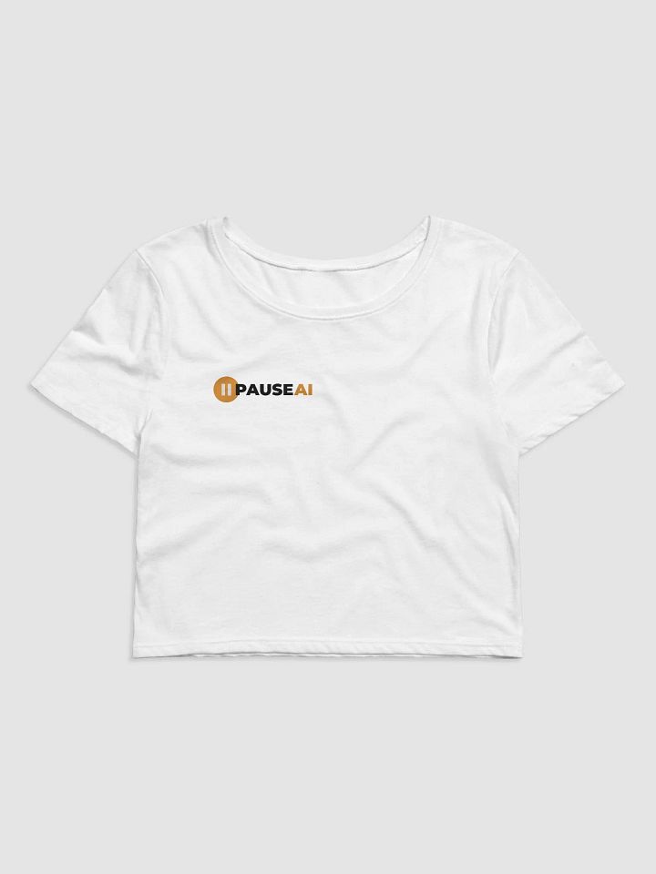 Women's Crop T-Shirt (White) product image (1)