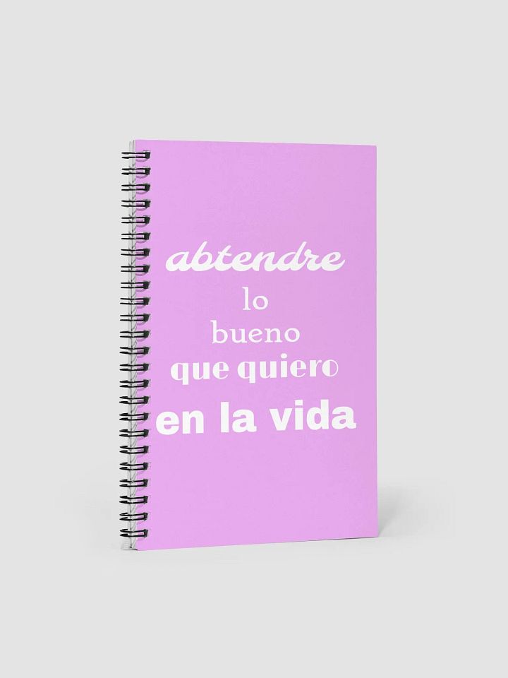 The Good I Want Journal (Spanish) Pink product image (1)