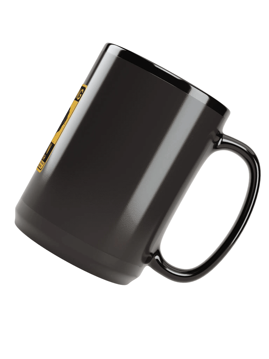 Black Glossy Mug (Sip Danger ☢ ) product image (5)