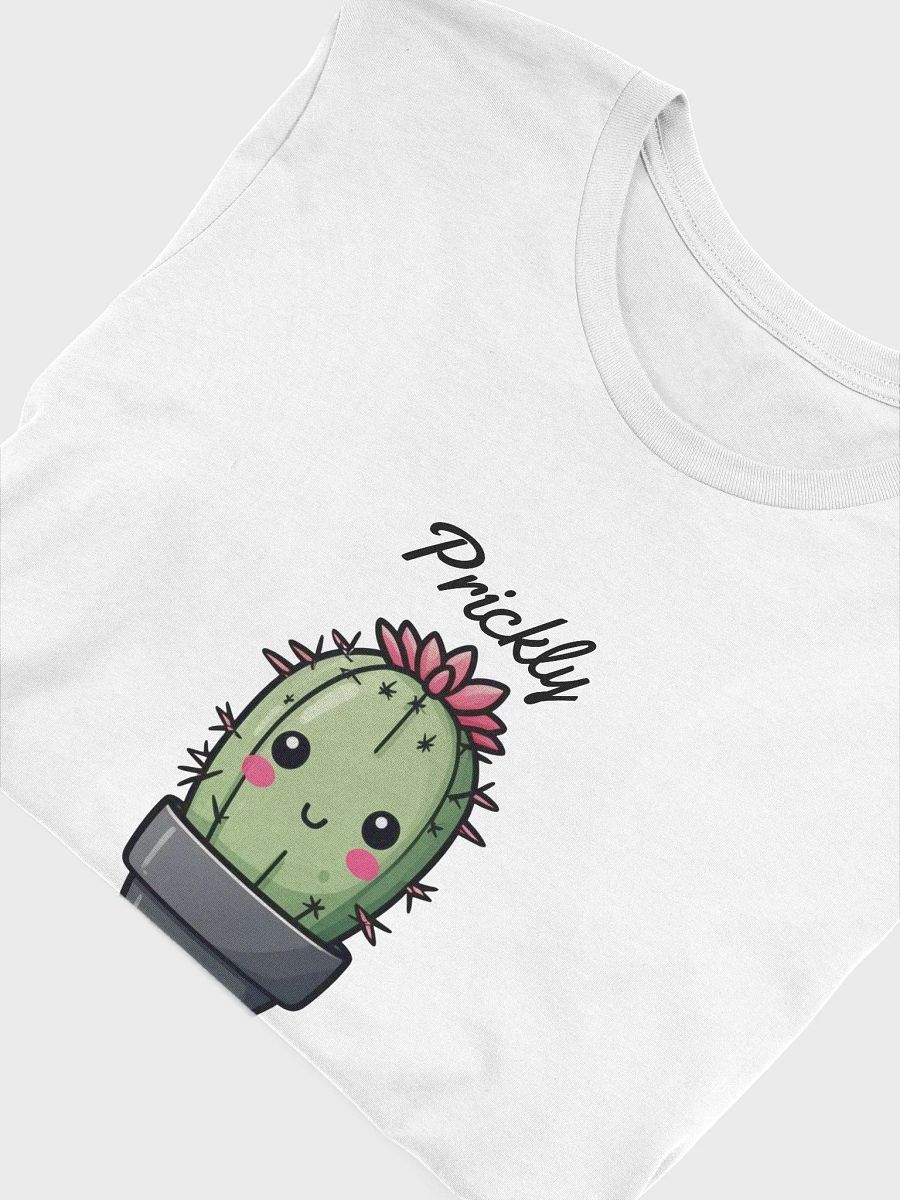 Smiling Cactus Cartoon T-Shirt product image (5)