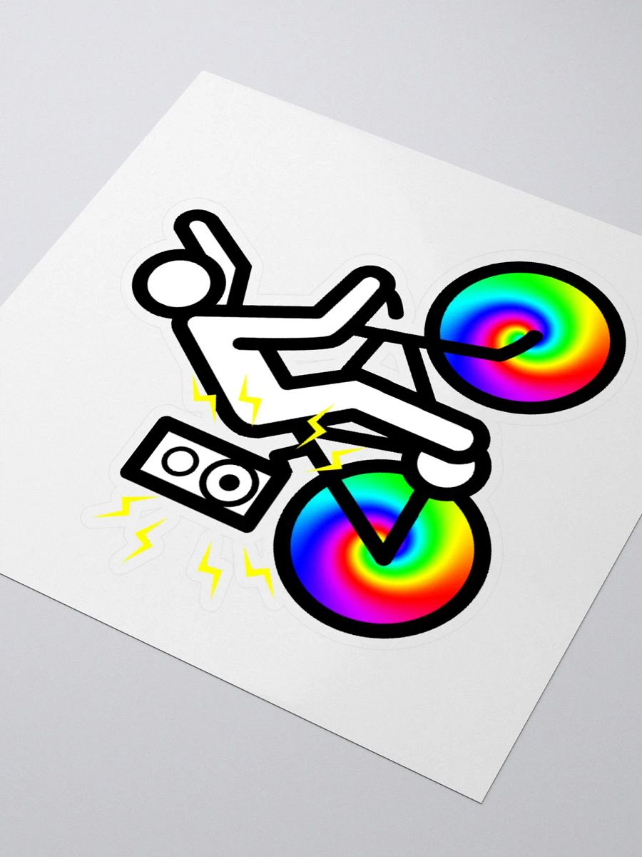 Bike Rave Logo Sticker product image (7)