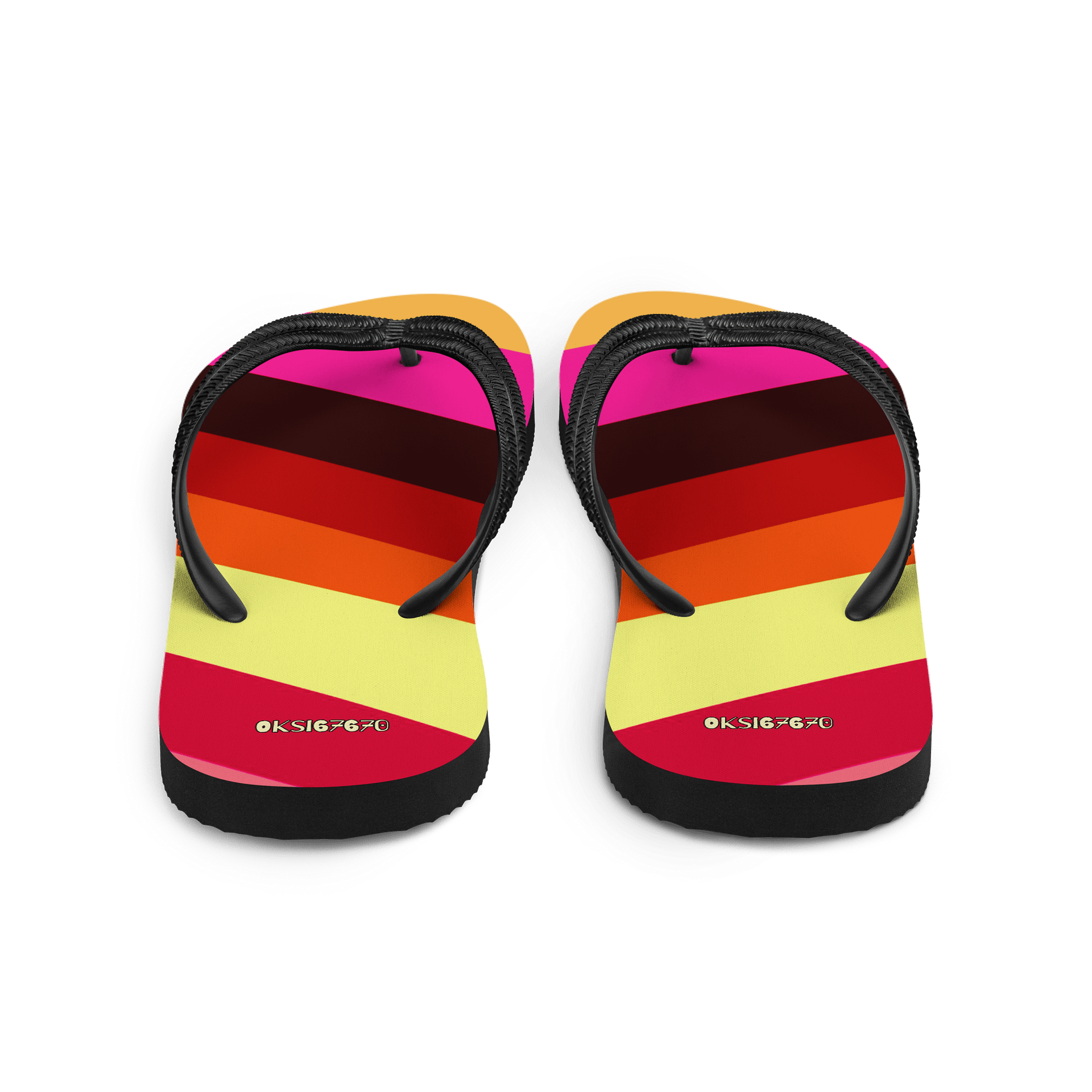 Sunburst Chevron Flip-Flops product image (3)