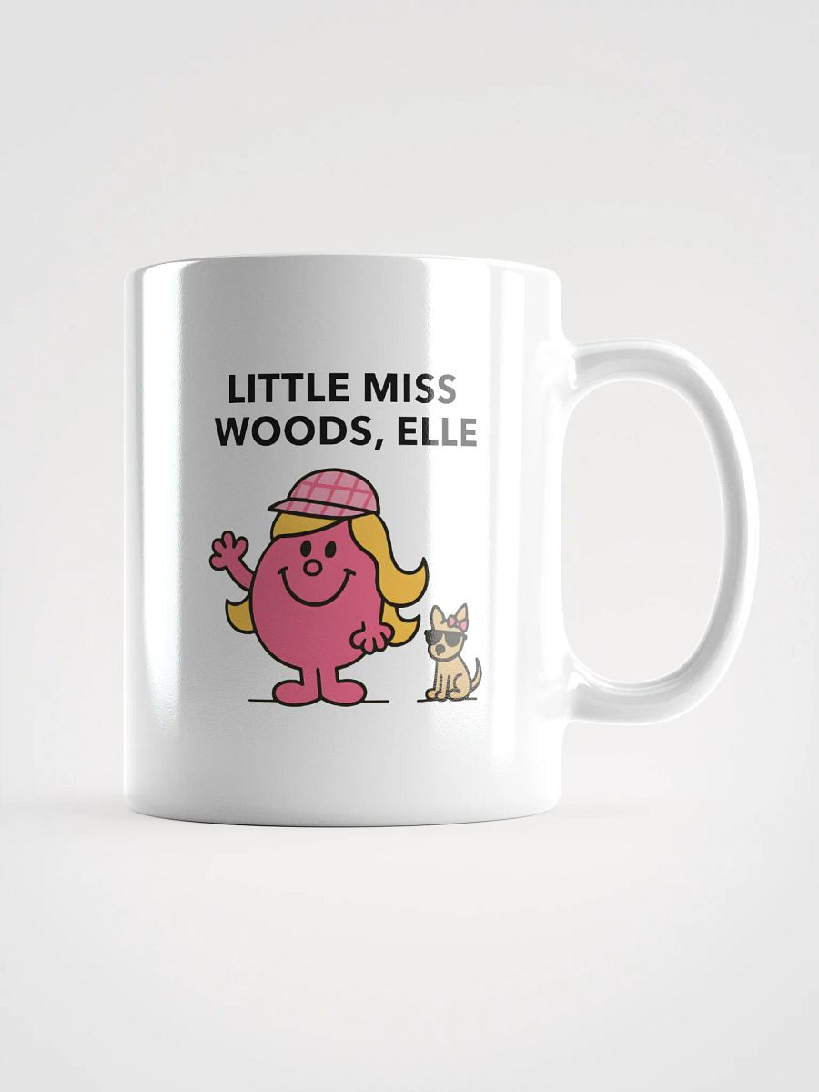 Little Miss Elle Woods Mug – White Glossy Musical Theatre Gift Mug product image (1)
