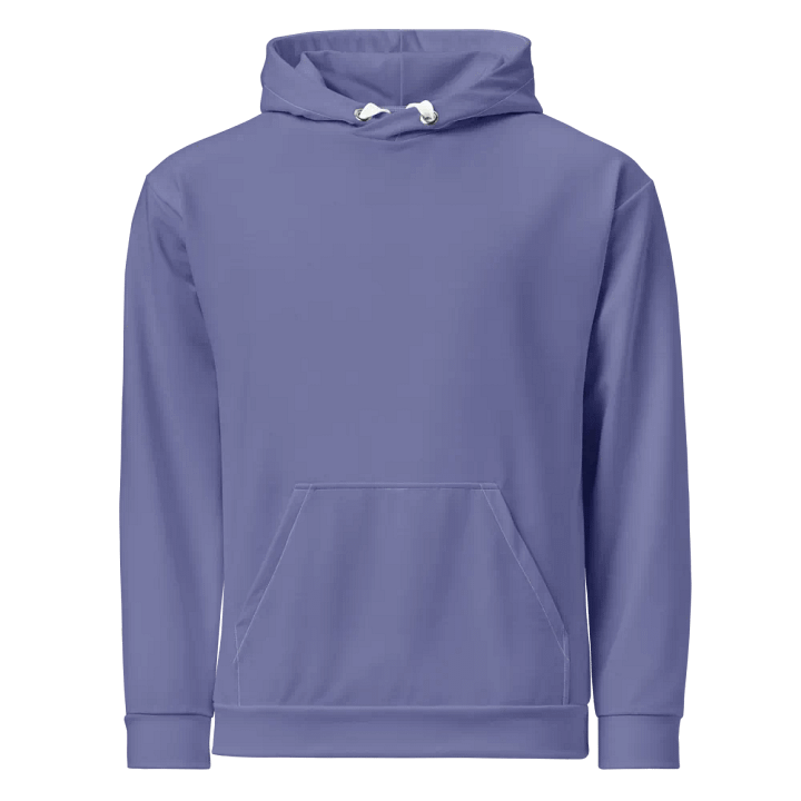 Plain Purple Soft Summer Unisex Recycled Polyester Heavyweight Premium Hoodie by Treasure Pie product image (1)