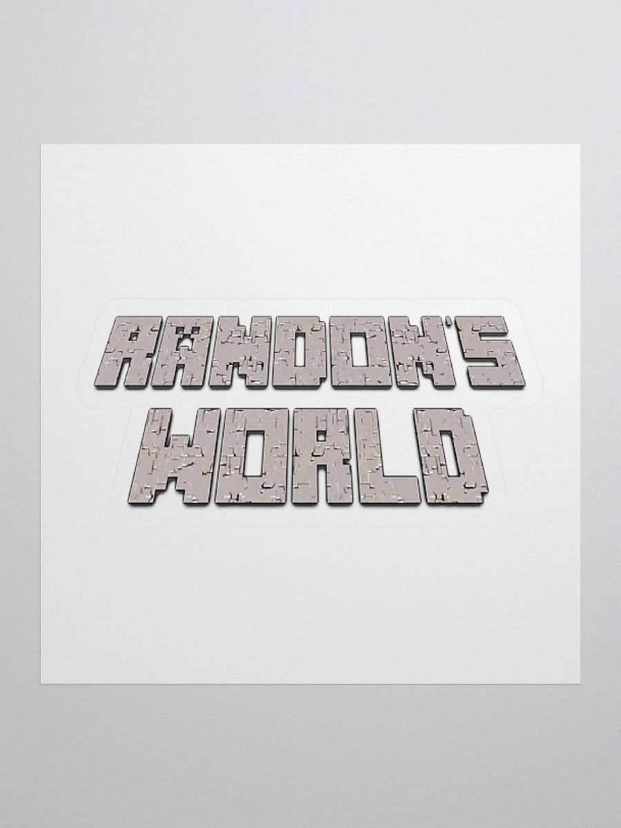 Randon's World Sticker product image (1)