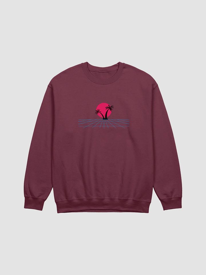 Retro Sunset Grid Crewneck product image (1)