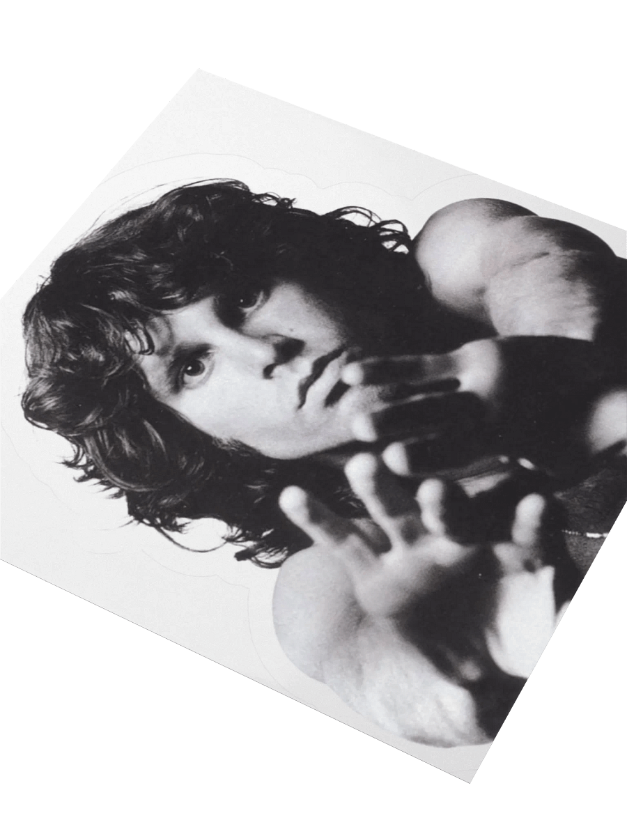 Jim Morrison Sticker – TheAmericanPoet | The Doors | Psychedelic Rock Icon | Kiss Cut Vinyl Stickers product image (6)