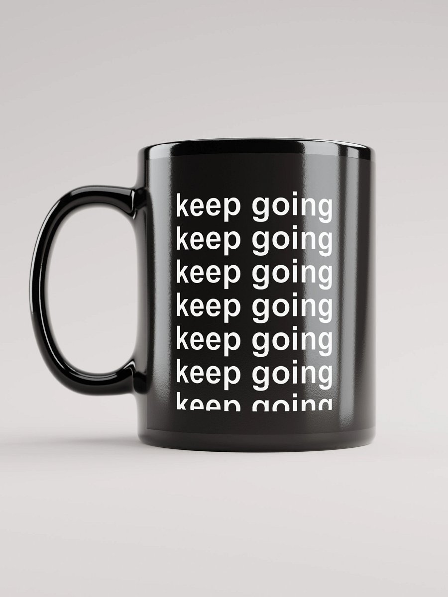 keep going mug (dark mode) product image (12)
