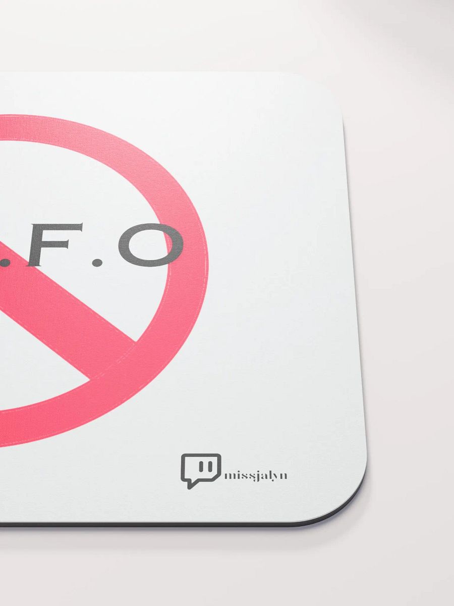 F.A.F.O Mouse Pad w/ logo product image (5)