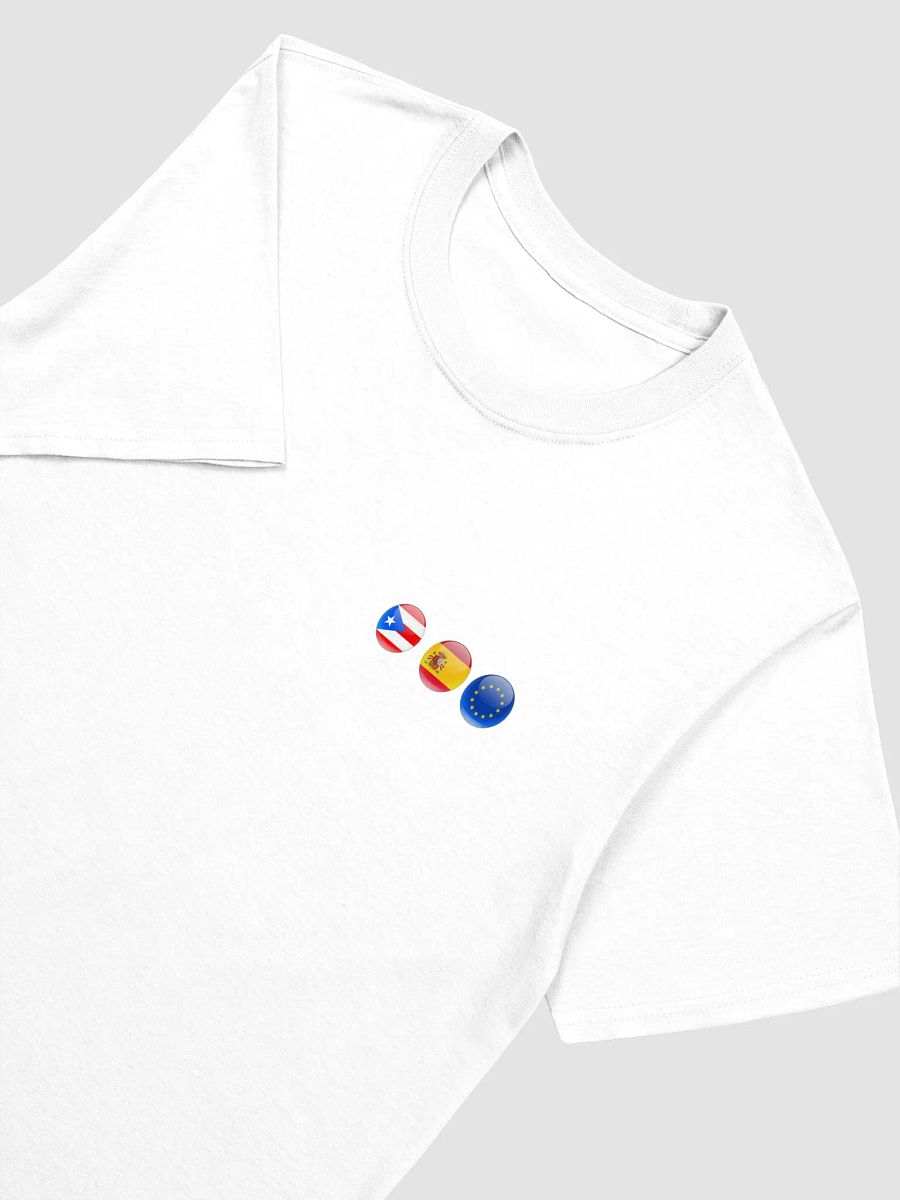 Camiseta manga corta blanca - Tres Banderas (logo AR) product image (3)