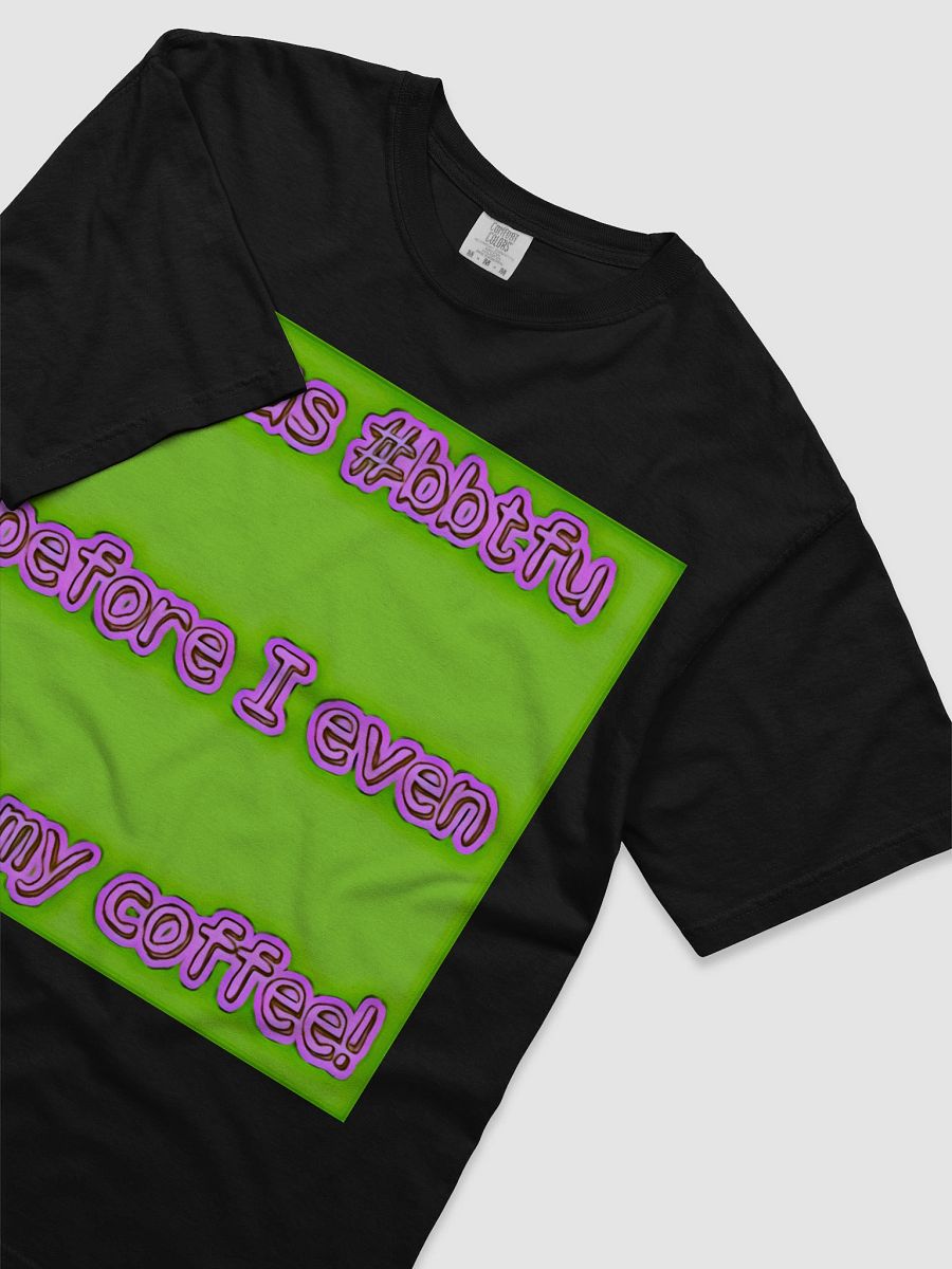 #bbtfu coffee tee (green) product image (3)
