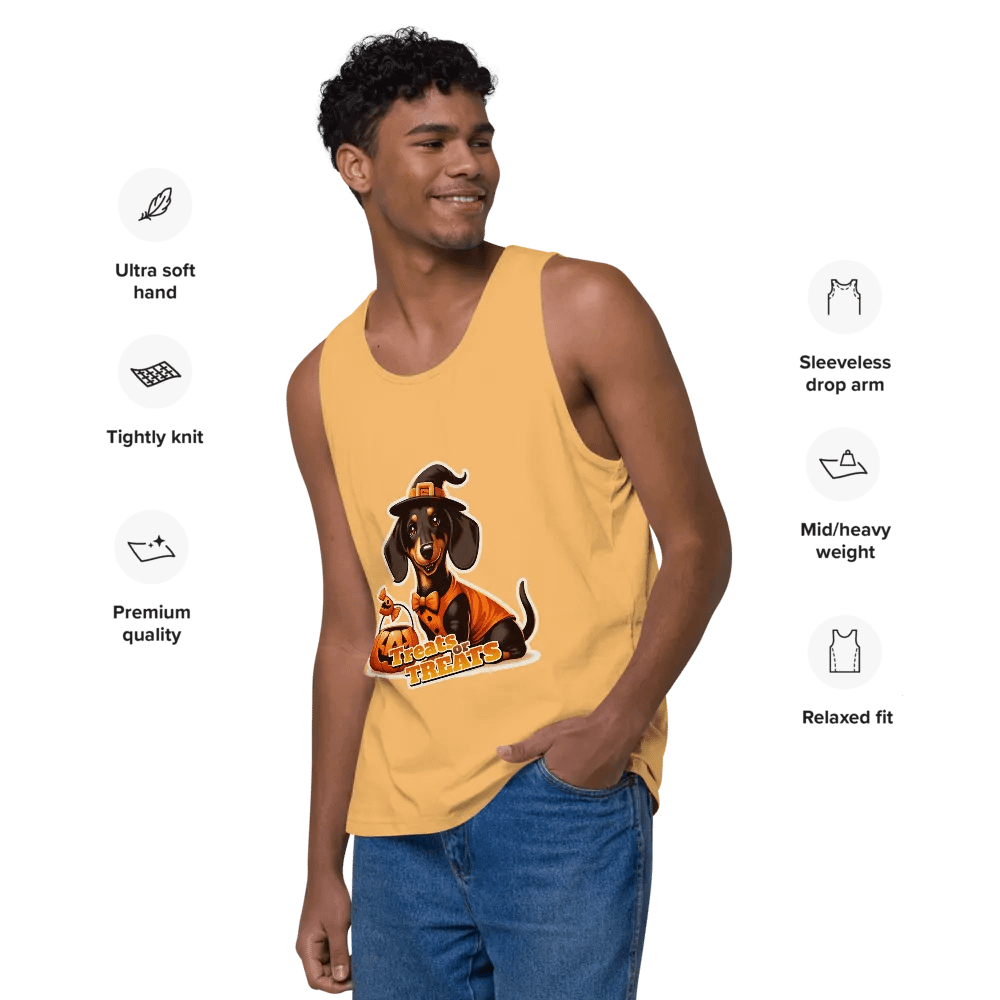Dachshund Treat Halloween - Tank product image (12)