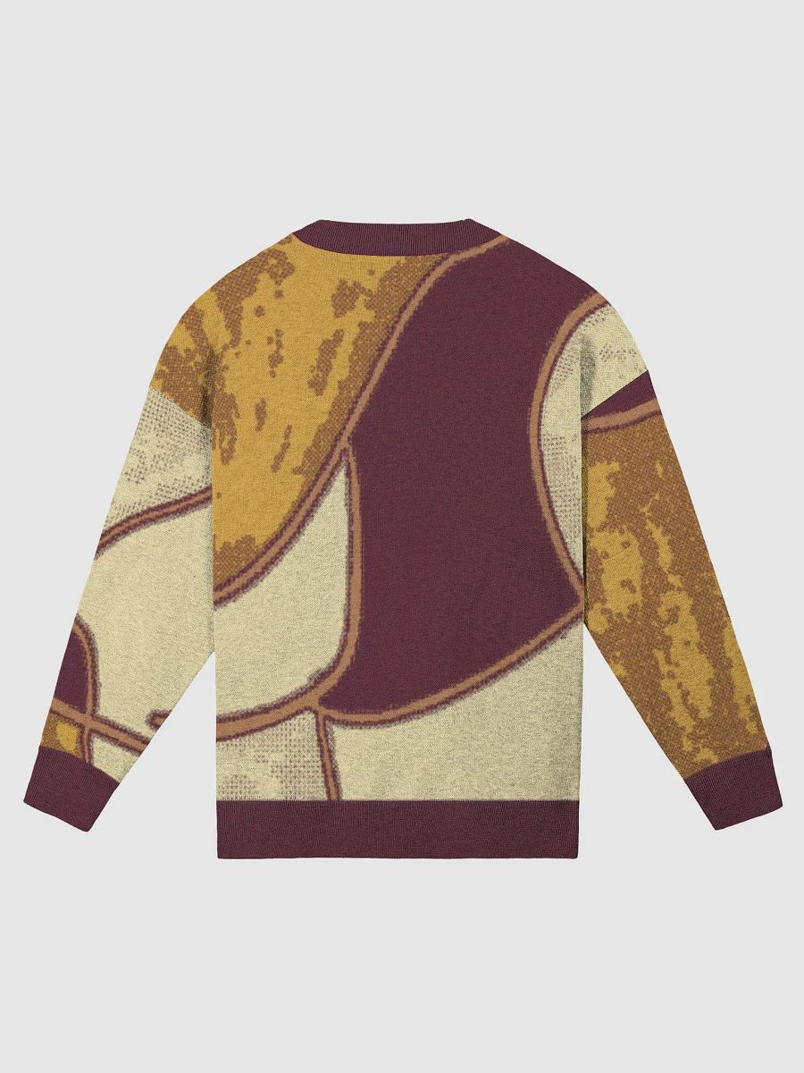 Mystic Sight Knit Sweater - Burgundy product image (2)