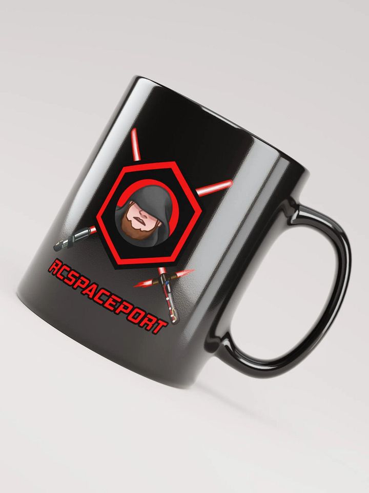 Black Spaceport Logo mug product image (1)