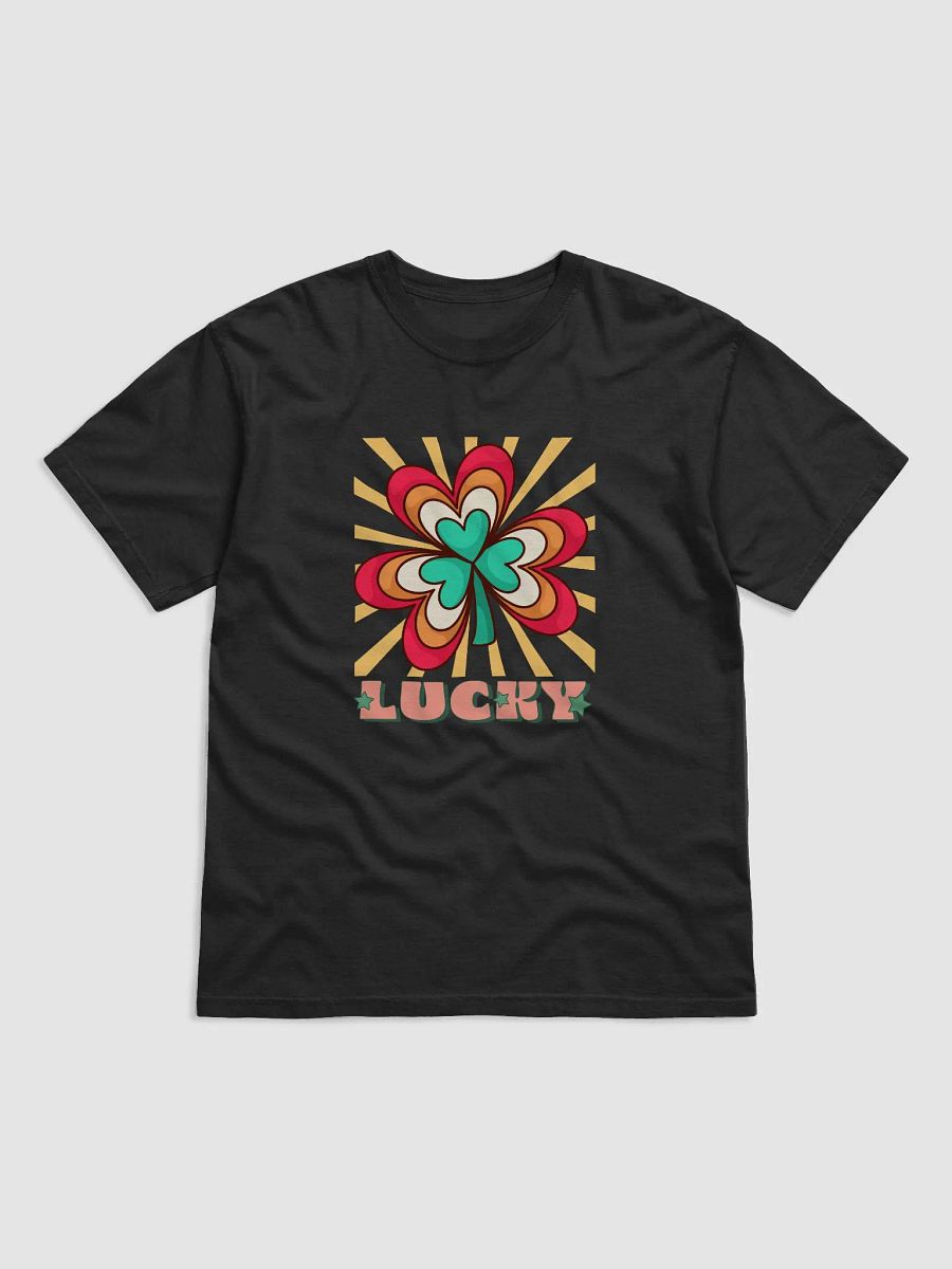 Radiant Luck Four-Leaf Clover T-Shirt product image (4)