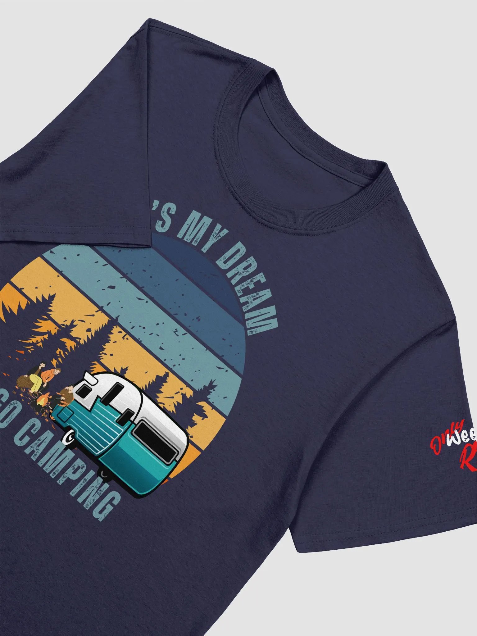 IT's My Dream To Go Camping Tee Travel Trailer, Lightweight product image (8)