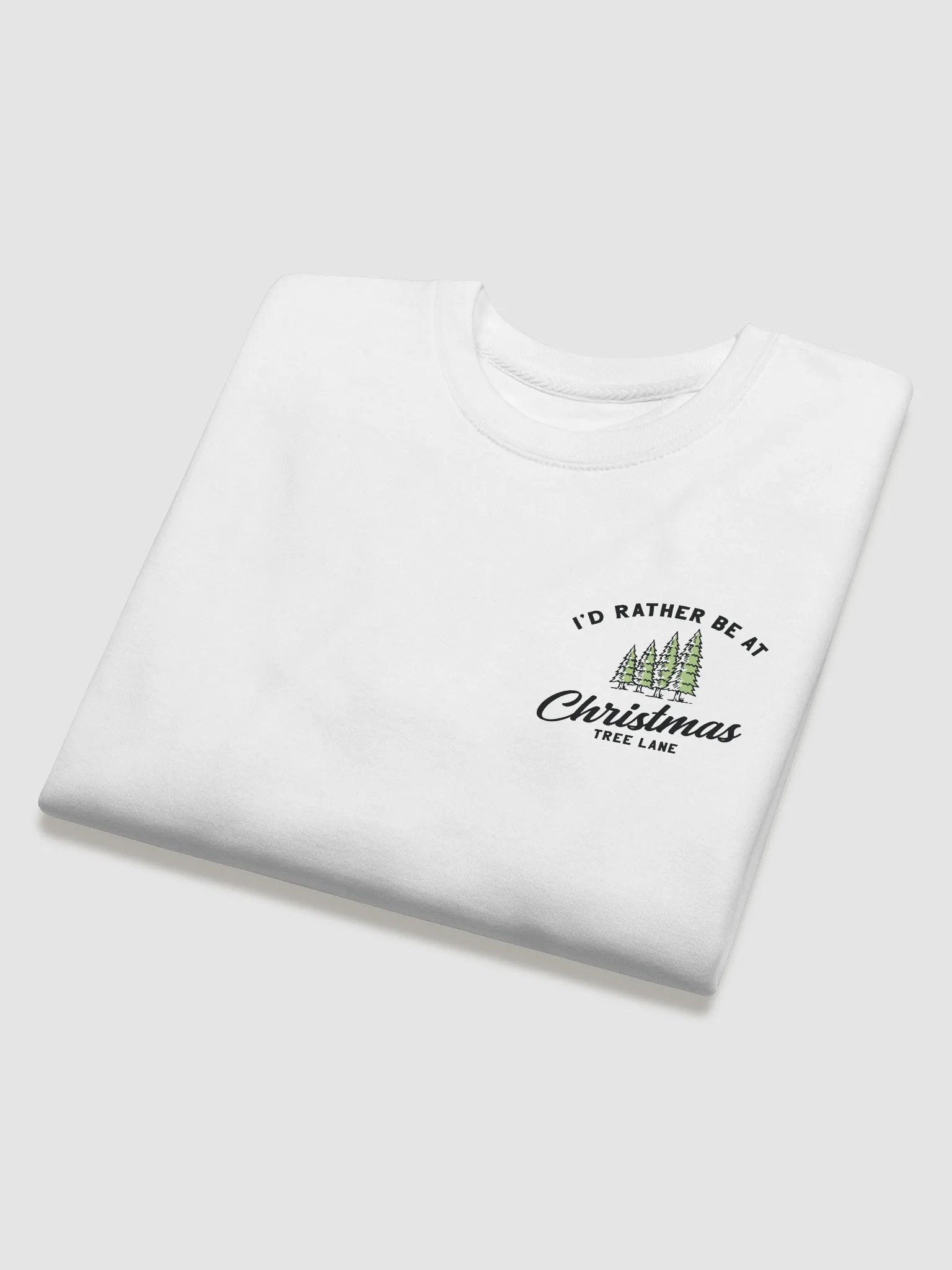 I'd Rather Be At Christmas Tree Lane Crew Neck product image (4)