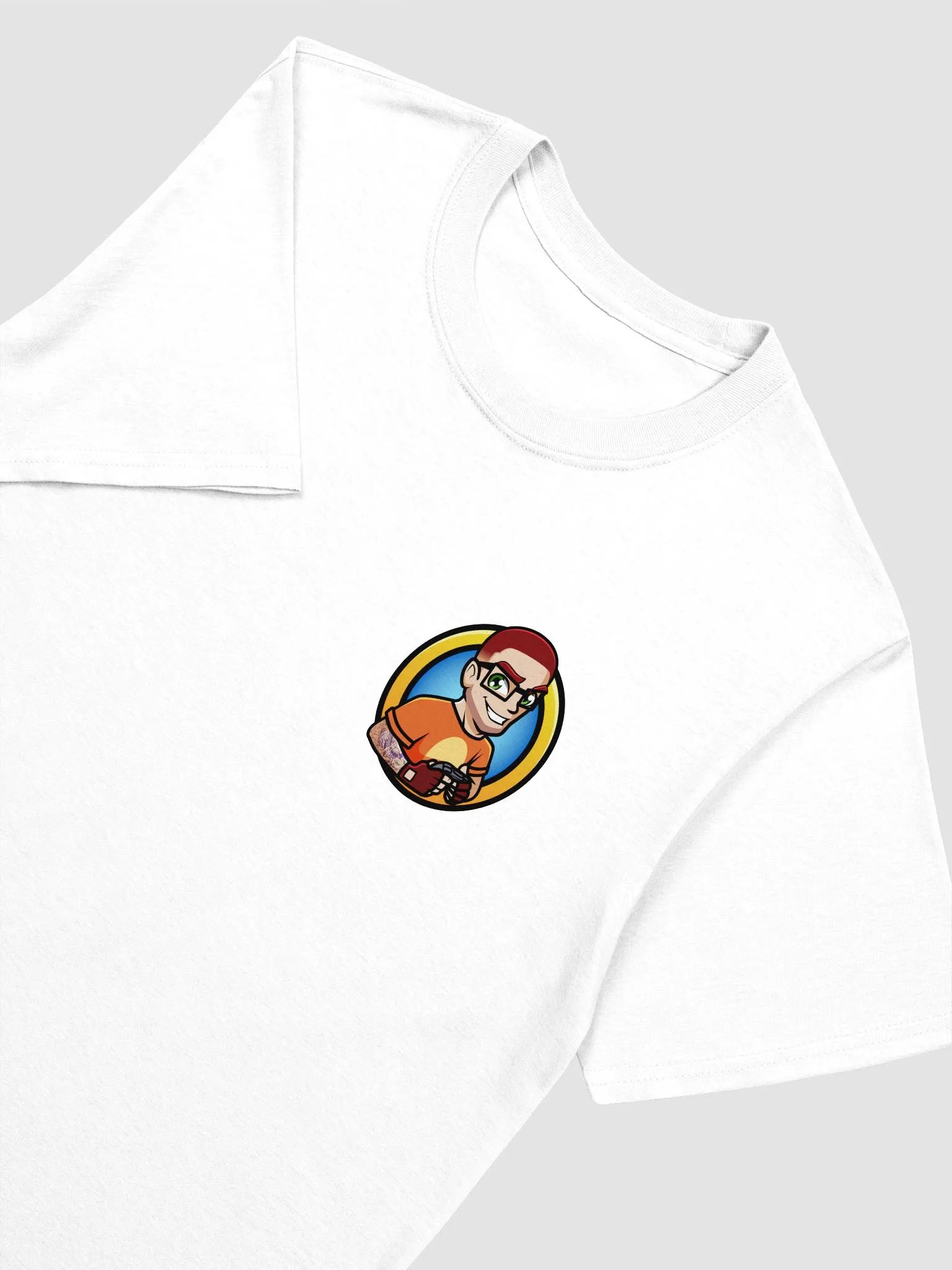 F*** Konami T-Shirt With My Logo & Japanese Tategaki (White) product image (3)
