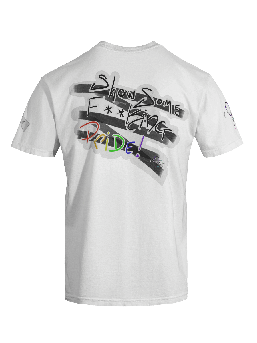 Blue Said "F**k Subtle-White-Tee!" product image (6)