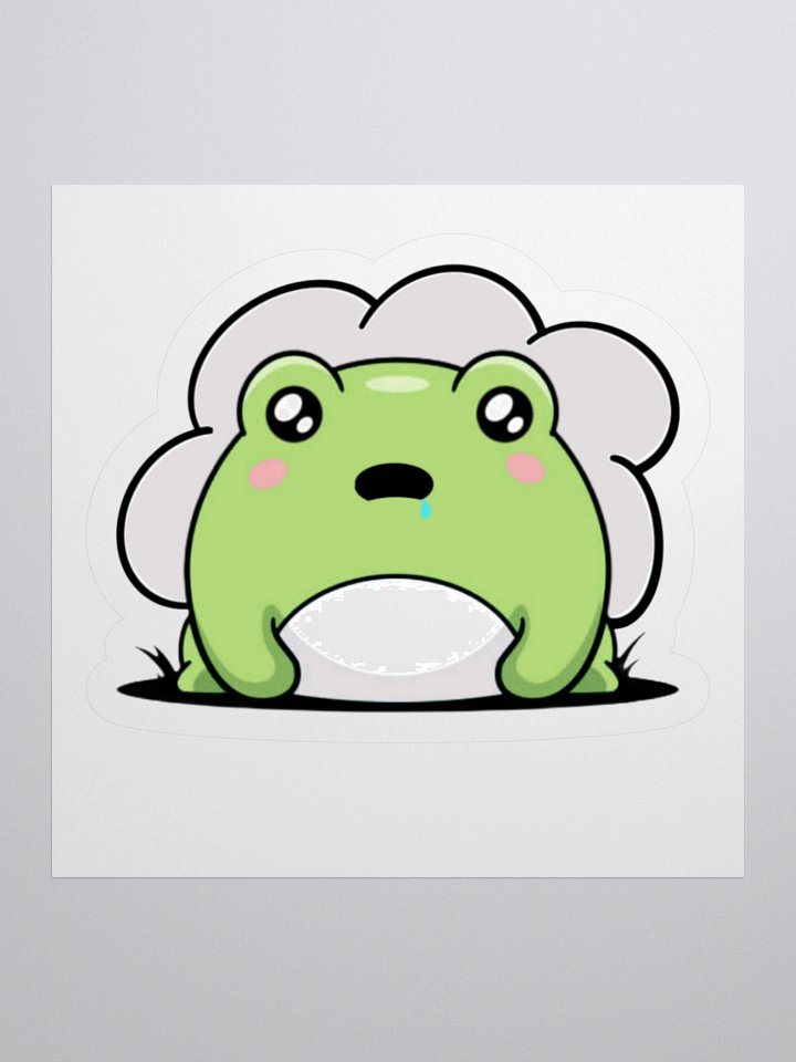 Brain Frog Sticker product image (2)