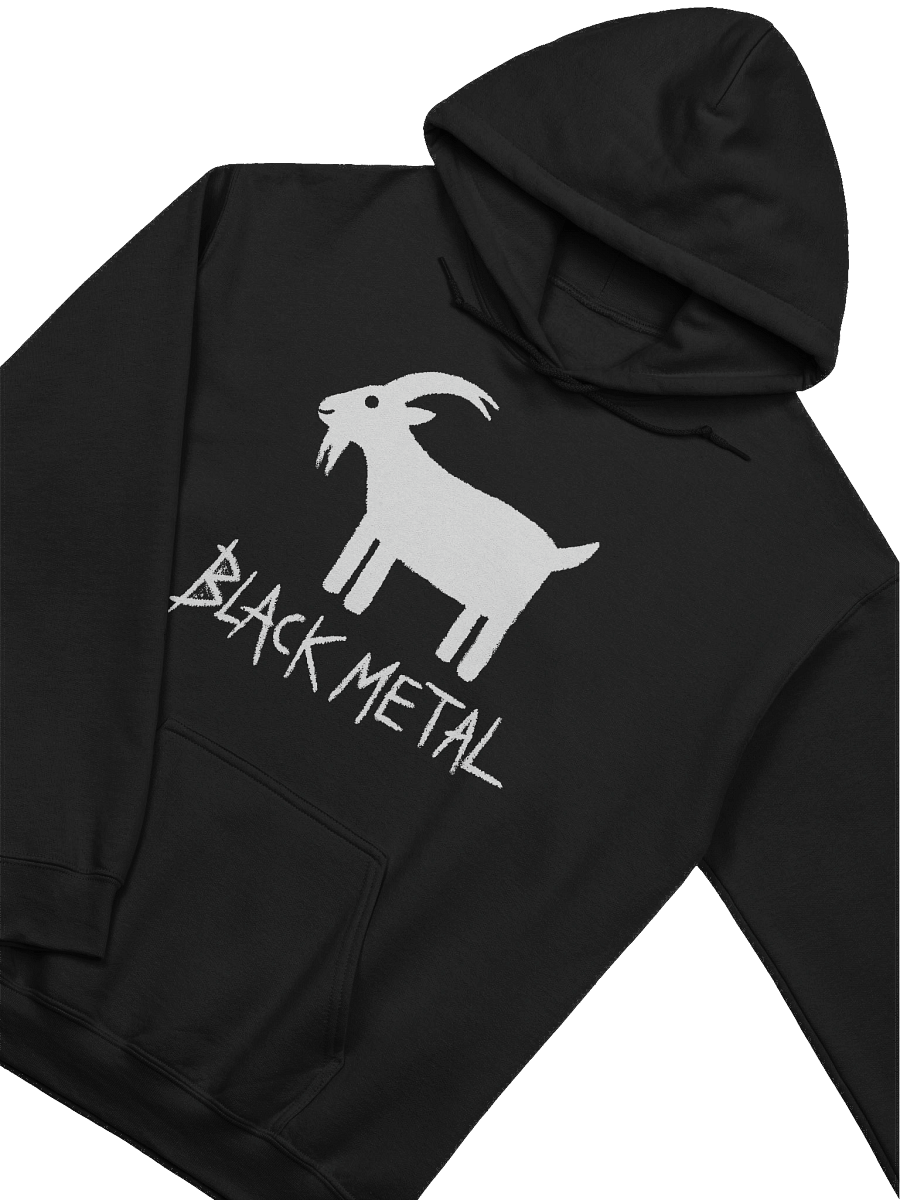 Black metal Hoodie product image (2)