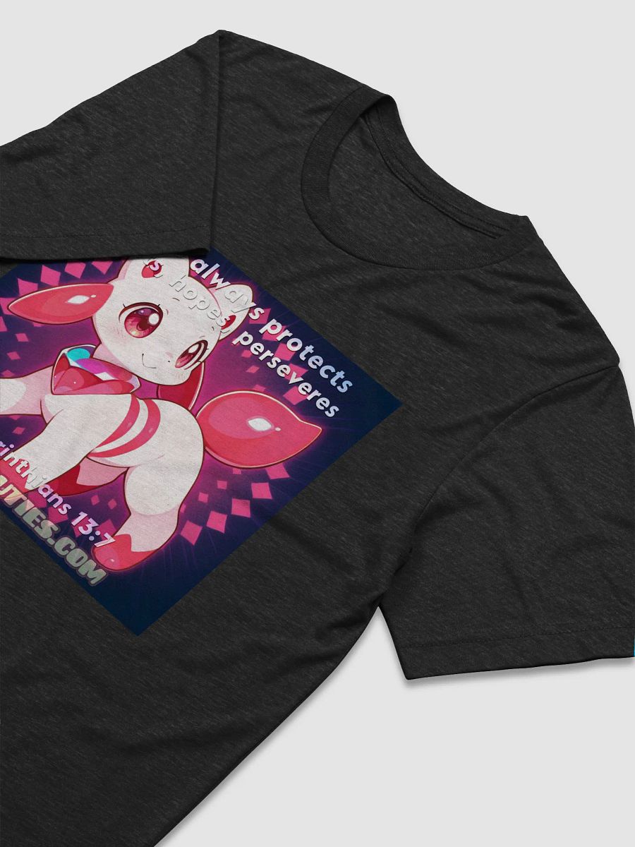Bible Cuties Joanna - Love always protects, trusts, hopes perserveres T Shirt product image (6)