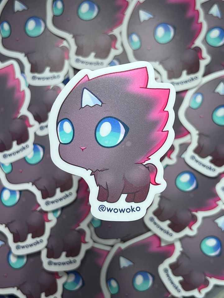 WoWoKo x Potato Fighers - Sakura Cellion- Sticker product image (1)