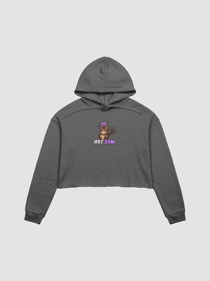 Women's Hot Dam Beaver Cropped Hoodie product image (1)