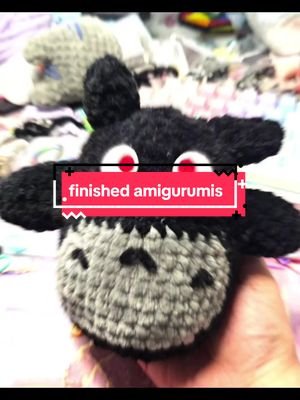 It's looking like Halloween up in this space. I've got so many Halloween patterns I want to make, so little time - but here's what I've got so far #studioghibli #ghibli #amigurumi #crochet #crochetersoftiktok #craftersoftiktok #Voodoo #ghosties #CapCut 