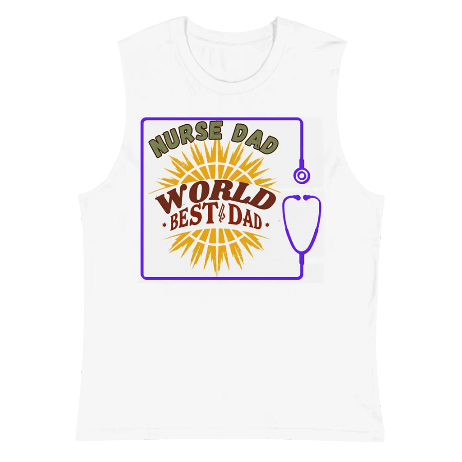 Nurse Dad World's Best Dad Muscle Tank product image (6)